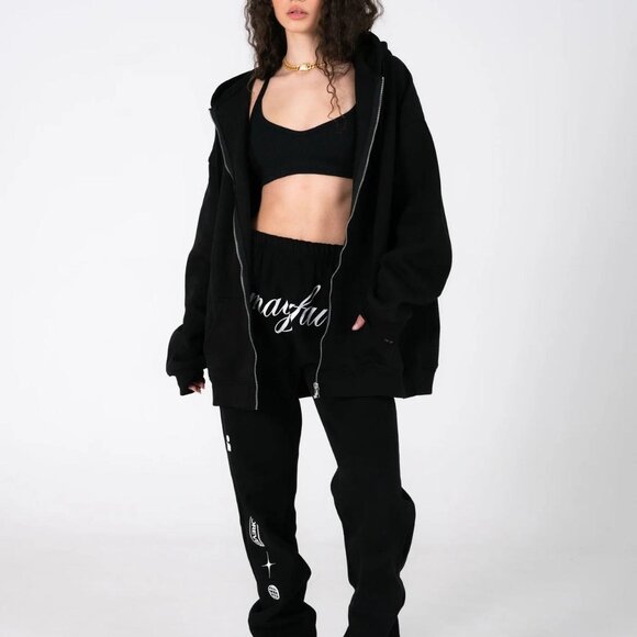 THE MAYFAIR GROUP - "HUMAN CONNECTION" FLEECE SWEATPANTS - Picture 2 of 9